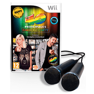 40 Principales Karaoke Party 2 + 2 Micrófonos - Wi WII