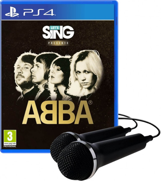 LET'S SING ABBA + 2 MICROFONOS - PS4