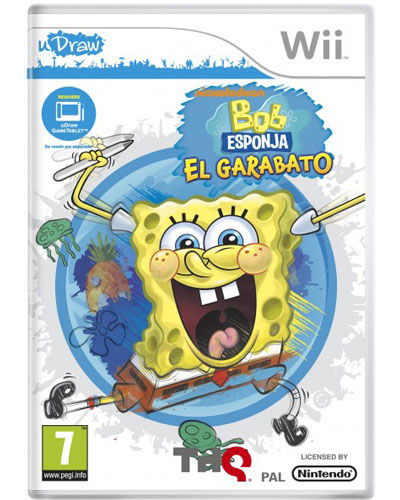 Bob Esponja: El Garabato (uDraw) - Wii