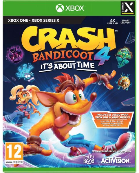 CRASH BANDICOOT 4 ITS ABUT TIME - XBOX ONE XBSX