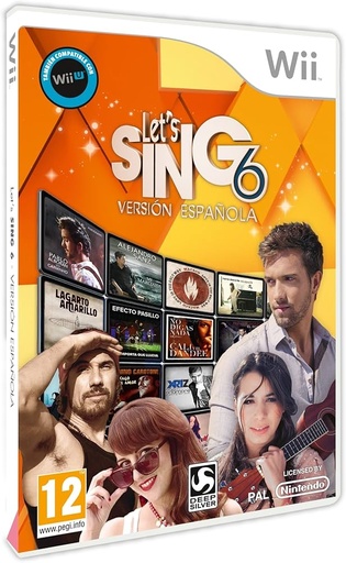 [9528] Lets Sing 6 Version Española - Wii
