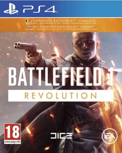 [137488] BATTLEFIELD 1 - REVOLUTION - PS4 OK