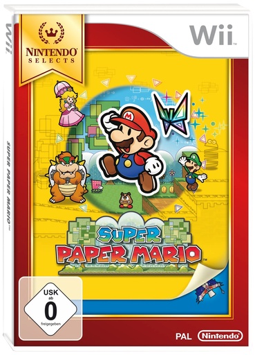 [9423] Super Paper Mario Selects - Wii
