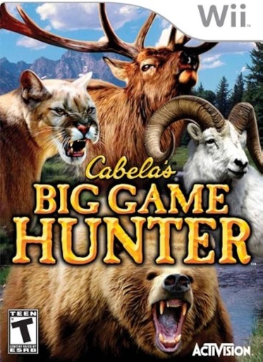 [10910] Cabelas Big Game Hunter - Wii